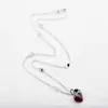 20% off all items 2023 New Luxury High Quality Fashion Jewelry for Silver Double three dimensional strawberry Necklace