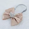 Hårtillbehör Miyocar Bling Sweet Heart Princess Style Baby Girl Pink pannband Född gåva Unik design