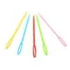 Sying Notions Tools 1set (20st/set) Multicolor Plastic Needles for Crafts Klädskor DIY Knitande Cusp Crochet Hooks 7cm