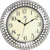壁の時計ポニグメタル大量時計モダンデザインホームリビングルーム装飾巻き装飾装飾キッチン巨大なホルロゲ
