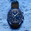 Relógio masculino estilo esportivo movimento de quartzo tamanho 42mm relógio de viagem espacial design exclusivo profundidade à prova d' água watch313t