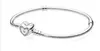 Bracelets 925 en argent Sterling nouvelle mode femmes Bracelet en argent en forme de coeur, Bracelet bouton de souris, plusieurs chaînes de serpent, Original