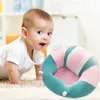 Stol täcker tecknad soffa omslag för barn barn mjuk kort plysch support säte inget bomullsfyllningsdroppe