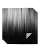 Столовая салфетка Черно -белые нерегулярные вертикальные полосы 4/6/8 шт. Кухня 50x50 см салфет
