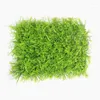 Fleurs décoratives gazon artificiel tapis Style décoration murale plante plastique pelouse verdissement