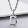 70% de descuento 2023 Nueva joyería de moda de lujo de alta calidad para la misma familia antigua, collar doble de plata tailandesa con 26 letras en inglés, joyería de alta versión