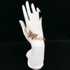80% korting op 2023 Nieuwe luxe hoogwaardige mode -sieraden voor dubbele vlinder groente strass ketting open armband messing materiaal veelzijdige ring