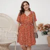 Повседневные платья Mindygoo Factory Plus Size Women Lady Wart