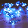 Strängar 40LED DOLPHIN LIGHT STRING USB Plug-in Fairy Holiday Garland Christmas Wedding Party Girl Bedroom Decor