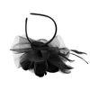 Party Hats Female Hair Clip Feather Flower Headdress Headwear Accessories For Women 2023