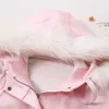 Kvinnors trenchrockar Jananese Style Kawaii Sweet Coat Parka med päls kvinnor Winter Fashion 2023 Women Woman KK2594 x