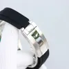 Z oryginalnym pudełkiem mężczyzn ogląda 41 mm dzienne lodowe zielone arabskie rzadkie mecze automatyczne modne cyfry Człowiek zegarek składanie 2813 zegarków mechanicznych