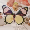 ギフトラップ美しい蝶のジャンクジャーナルベルムペーパーステッカースクラップブッキングDIYプロジェクト/PO/カードメイキング/日記