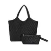 Designer Tote Leather Luxurious Handbags Women Tote Bag Icare Maxi Shopping Bag Axelväskor Retro Rhombus Tote Single Shoulder Underarm Bag Mommy Bag Hdmbags