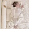 Pillow /Decorative INS Cotton Embroidered Bear Cylindrical Baby Comfort Born Bed Bumper Infant Sleeping Lumbar Pillows Home D