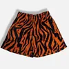 Shorts masculinos verão marca de moda inaka power leopard impressão e mulheres casuais high street solto esportes basquete cortado pan