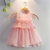 Girl Dresses Baby Dress Tulle Infant Flower With Flowers Vestidos De Primera Comunion 2023 Ball Gowns For Girls Toddler Clothes