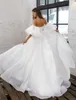 Hochzeit Kleid Romantico Organza Vestidos De Casamento Destacavel Puff Ärmeln Elegante Doce A Linha Vestido Noiva Princesa 2023