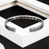 95% de réduction 2023 Nouveaux bijoux de mode de haute qualité de luxe pour le bracelet à double creux en argent sterling
