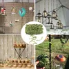 Decorative Flowers 1PC 400CM Green Vine Artificial Fake Ivy Garland Leaves Creeper Plants Wedding Party DIY Floral Home Decor