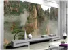 Wallpapers Wall Paper 3 D Custom Mural on the Mountain Cloud Scenery Home Decor Po Wallpaper voor hoofdslaapkamer