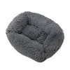 Cat Beds Plush Pet Puppy Dog Winter Warm Bed Mat Solid Color Soft And Comfortable For Dogs Cats 12 Colors