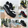 Shoes Fashion Casual Thick Soled Women Men Raised Small Head Lace Up White Shoes Round Board Triangle Deshigner Trainner Spring Soft Size 36-46