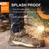 Bottes 2023 Chaussures de sécurité Men Isolation 6KV Composite Toe Travail Anti Smash Anti Puncture Indestructible 230303