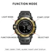 Wristwatches Military Watches Men Watch Alarm LED Electronic Clock Digital Montre Waterproof Sports For Relojes Hombre