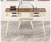 Nordic Dali Dresser Makeup Table Salon Equipment Furniture Möbel Nagelbord Fashion Net Celebrity Nail Table och stol Set Light