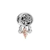 High Quality Sterling Silver Pandora Charm Sea tortoise beads pendant Ocean hollow shell dream catcher Damo beads accessories Fashion necklace
