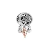 Pandora Sterling Sterling Sterling Pandora Cancella per perle di tartaruga Pendant Ocean Hollow Shell Dream Catcher Damo Accessori Collana Fashion Collana