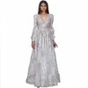 Robes de soirée 2023 robe perlée pour femmes nouvelle dentelle broderie robe de mariée robe de soirée robe de banquet T230303