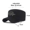 Berets Spring Summer Washable Cotton Military Hats Flat Caps For Men Camouflage Cap Casual Sports Snapback