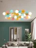 Hanglampen macaroon kleurrijke bloemring boomtakverlichting led g9 gouden glans moderne verlichtingsarmaturen decor woon/eetkamer bar