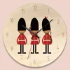 Wandklokken Stijl Creative Clock Noordse houten Retro woonkamer Huis Groothandel