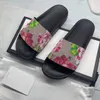 Platform Designer Rubber Sandal Floral brocade Fashion Men Gear bottoms Flip Flops Slippers Striped Women Sandals Designers Loafers sliede