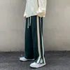 Męskie spodnie jesień mężczyźni swobodny szerokopasmowy spodnie Koreańska wersja Y2K Streetwear Hip Hop Men Mode Modne spodnie dresowe spodnie Harajuku Pants Mężczyźni 230303