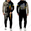 Herren-Trainingsanzüge Mr.Wonder Ukrainische Tarnung im Militärstil, bedruckt, 3D-Trainingsanzüge, Herren, Frühling, Kapuzenpullover, Anzüge, Sportbekleidung, männlich, Reißverschluss, Streetwear, 230306