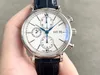 Portofino Chronograph Automatisk mekanisk rörelse Män dyrbar klocka Sapphire Mirror Funktion Fullt högt utseende Horisontellt stål för att skapa valfritt urtavla