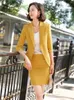 Two Piece Dress Women's Office Suit Pink office Ladies Blazer And Skirt 2 Piece Set Thin Jacket Skirt Separetely Work Uniform Business Work Wear 230306