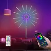 Remsor Intelligent Symphony RGB Firework Lights Bluetooth App Remote Control LED Strip för Music Sync Holiday Party Room Decorled