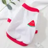 Abbigliamento per cani Abbigliamento Frutta T-shirt Summer Cat Teddy Spring And Thin Pet Bichon Small Puppies