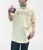 23New Mens TシャツラグジュアリーデザイナーTシャツ男性女性シャツロゴ印刷半袖恋人カップルカジュアルファッションウェア汎用通気性のある屋外ティーブラックXS-XL