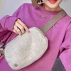 Luxurys tasarımcı belleri lulul polar göğüs kemer çantası kadın lulul yoga çantası klasik bumbag lulul kemer bel bayan taşıma çantaları naylon kashmere çapraz gövde fany paketi