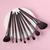 Ferramentas de maquiagem Bruscos de maquiagem Profissional Definir Fundação de Cabelo Pó natural Blusher Shadow Shadow Brow Liner Makeup Brush Tool Hair 230306