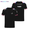 Wangcai01 남자 티셔츠 2022 포뮬러 원산 알파 인 F1 팀 짧은 Seve 셔츠 파란색 공식 F1 셔츠 새로운 고품질 의류 Rennrad Trikot Herren 0306H23