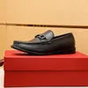 2023 Mens Designer Robe Chaussures En Cuir Véritable À La Main De Mariage D'affaires Formelle Oxford Chaussures Mâle Marque Casual Marche Appartements Taille 38-45