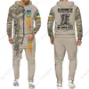 Survêtements pour hommes Mr.Wonder Camouflage ukrainien Style militaire imprimé 3D Survêtements hommes printemps sweat à capuche costumes vêtements de sport mâle zip streetwear 230306
