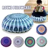 Oreiller 43/80 cm Round Modala Modèle-oreiller Bohemian Cover Boho Floor Oreads Case Decoratio